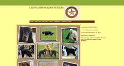 Desktop Screenshot of lainstaurngordonsetters.org